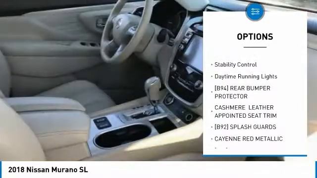 2018 Nissan Murano PV6492 смотреть онлайн