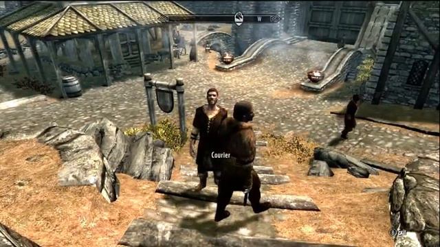 Skyrim- How to join the Dark Brotherhood (Assassins Guild) смотреть онлайн