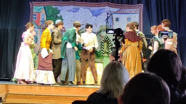 XVIII театральный фестиваль "Сретение"г.Москва, фрагменты спектакля "Ревизор" т/с "Ступени"(1) смотреть онлайн