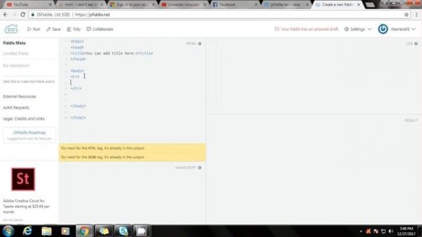 How to use Jsfiddle net
