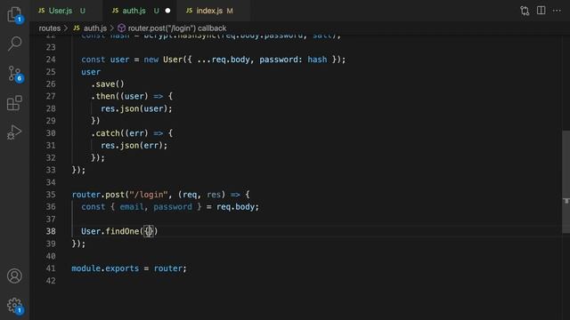 Node.js Express ve MongoDB ile RESTFUL API authentication смотреть онлайн