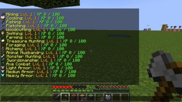 Minecraft RPG Datapack | RPG Skills by Code_Zealot | Minecraft MMORPG | 1.14+