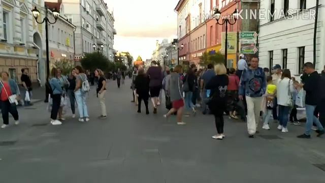 Большая Покровская .Гуляем по Нижнему. смотреть онлайн