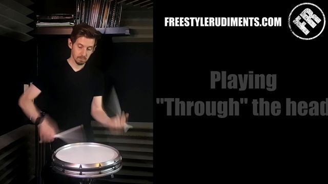 Snareline techniques - Learning to play through the drum head смотреть онлайн