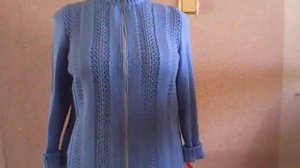 Делюсь. Результатом  использования одного из своих узоров показанного в моем видео, на изделии.