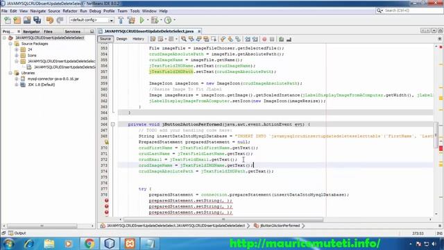 21. JAVA And MySQL (CRUD) Project - GUI - How To Insert JTextField Text To MySql Database смотреть онлайн