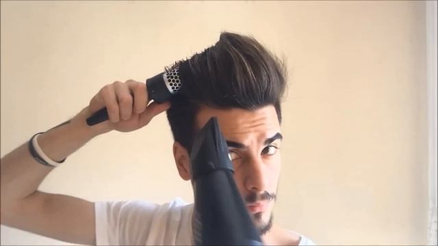 Pompadour Hairstyle Tutorial | Erkek Saç Yapılışı смотреть онлайн