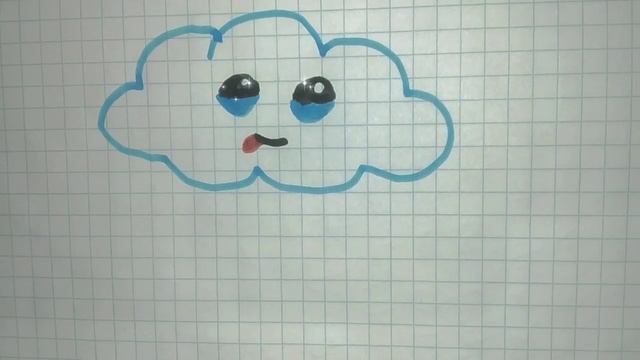 draw for children cloud/нарисовать для детей облако/çocuklar için bulut çizimi??? смотреть онлайн