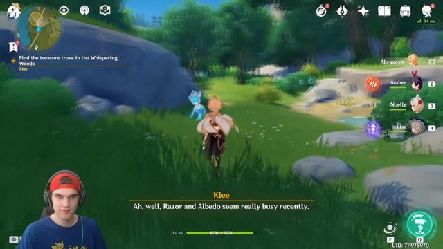 Klee is so precious! смотреть онлайн