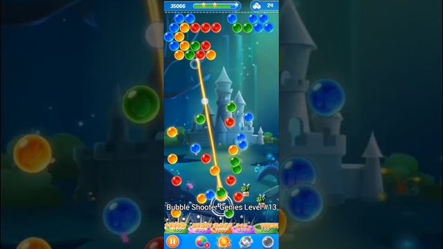 Bubble Shooter Genies Level #13 смотреть онлайн