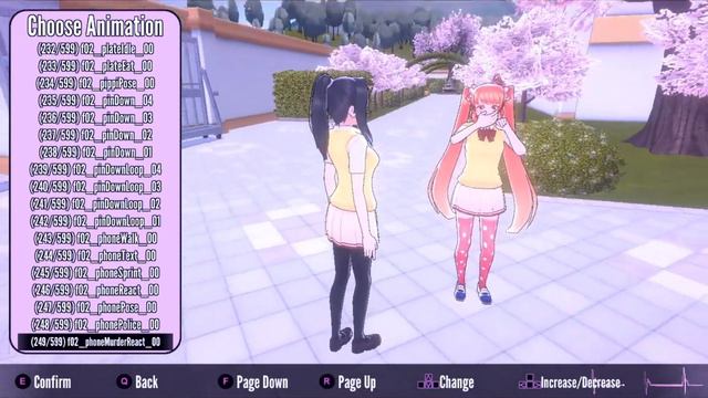 Yandere Simulator | обзор на pose mode смотреть онлайн