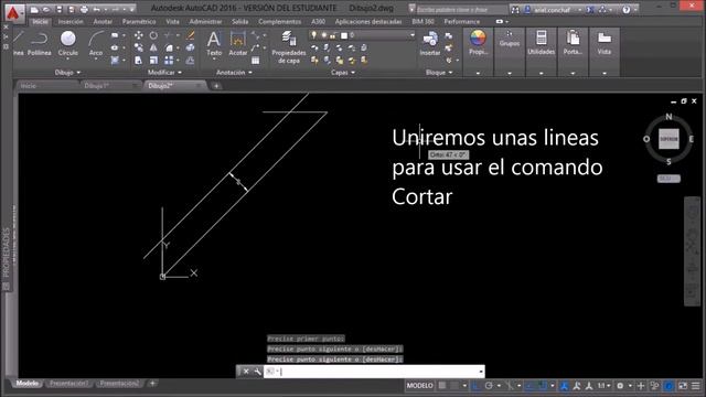 Dibujo Basico en AutoCAD 2016 смотреть онлайн