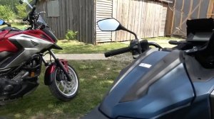 Honda NC750X что выбрать, старый или новый, механику или автомат?