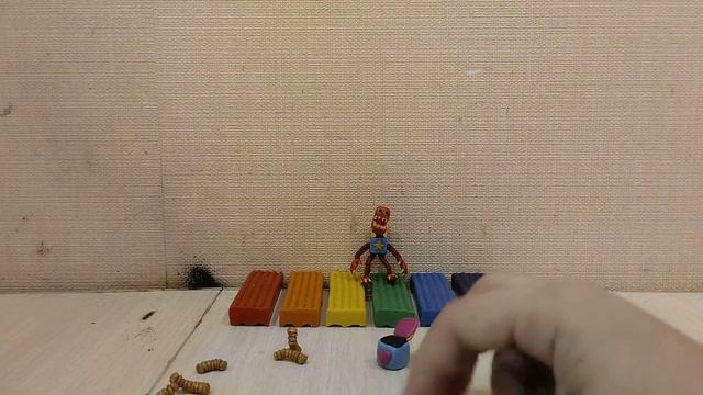 как слепить ДЕВУШКУ БОКСИ БУ из пластилина, скин на Бокси бу в project playtime смотреть онлайн