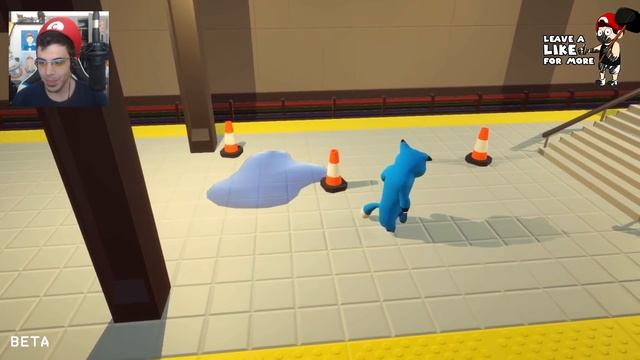 REVENGE of the FLESH CHICKEN! (Gang Beasts Online) смотреть онлайн