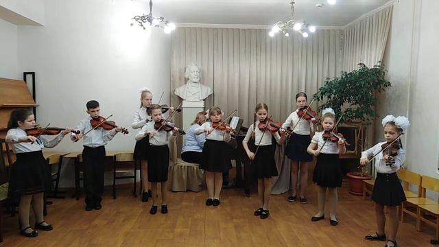 Младший ансамбль скрипачей Ж. Металлиди 