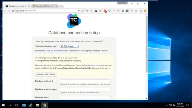 .NET DevOps With TeamCity - Installing TeamCity