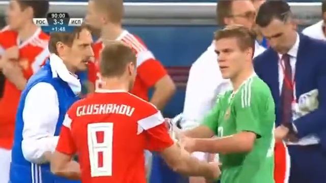 Глушаков встает на ворота сборной России смотреть онлайн