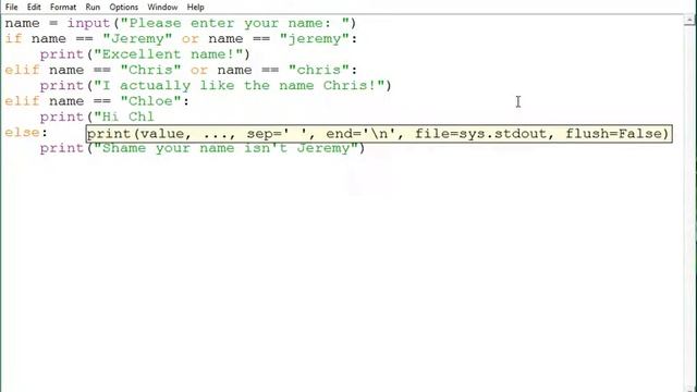 OCR Computer Science 9-1 Python Tutorial: IF statements and Nested IF statements смотреть онлайн