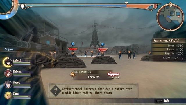 Valkyria Revolution English Vita Gameplay смотреть онлайн