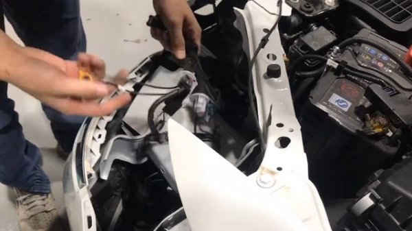 2013-2020 HONDA JADE car headlight modification from Halogen to LED plug and play