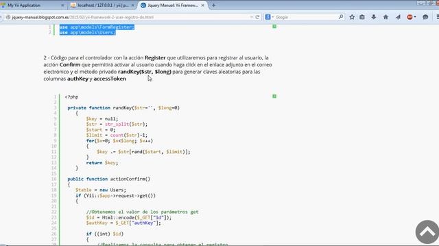 14 - Yii Framework 2 - User (Registro de usuarios) смотреть онлайн