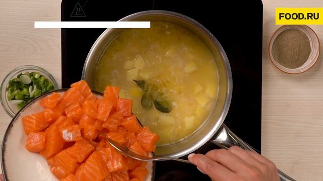 Финский лососевый суп со сливками | Рецепты Food.ru смотреть онлайн