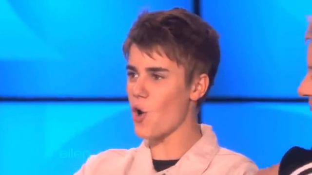 Джастин Бибер удивляет всех на Ellen Show (2011) смотреть онлайн