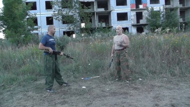 Лопата и автомат. Отбив лопаткой проворачиванием вовнутрь. смотреть онлайн