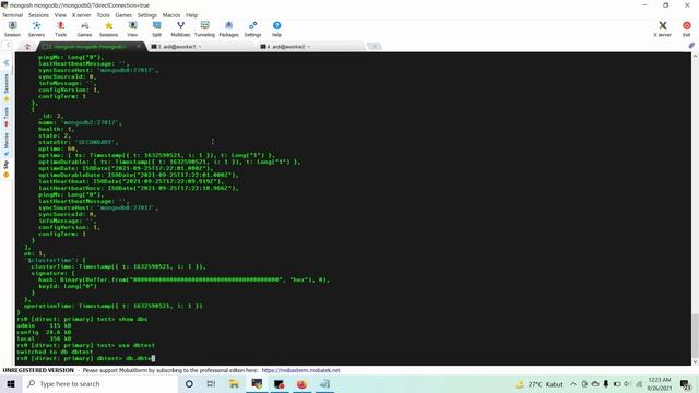 Docker MongoDB Replication смотреть онлайн