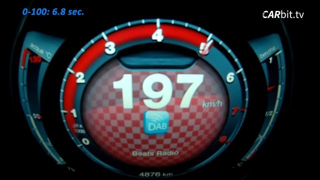 Abarth 595 C Competizione Cabrio | Sound | 0-100 | 0-200 | VMAX | Test | Driving | Review | POV смотреть онлайн