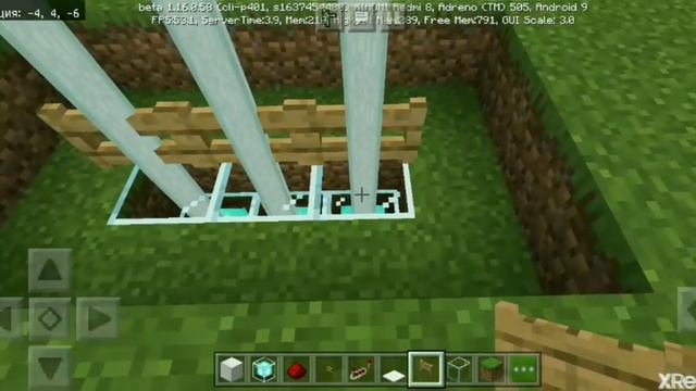 Крутая лазерная дверь в Майнкрафте