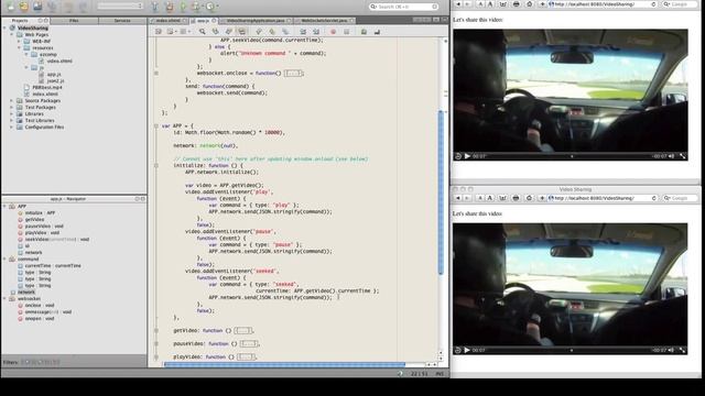 HTML5 and Web Sockets in Glassfish смотреть онлайн