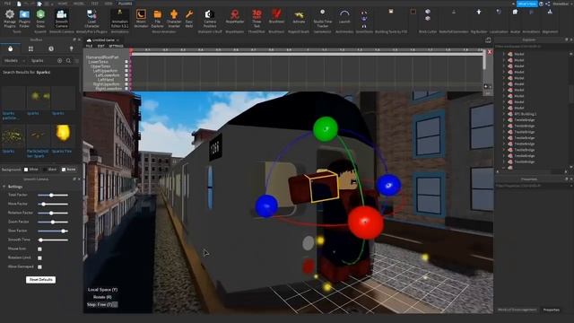 Spider Man Saves Train - Roblox SpeedBuild