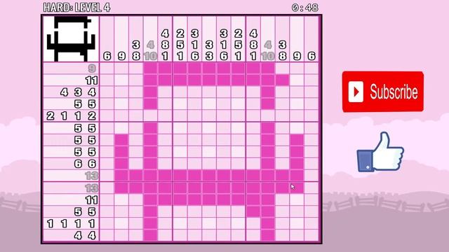 How to Picross Touch Puzzles 1-5 Hard Difficulty | Picross Touch Walkthrough смотреть онлайн
