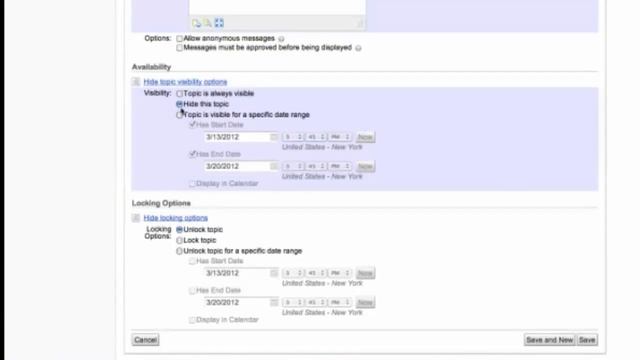 D2L 9.4.1 Discusions - Creating Forums & Topics смотреть онлайн