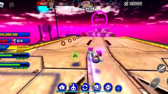 Roblox: Sonic Speed Simulator Reborn: Stardust Speedway; Amy Rose смотреть онлайн