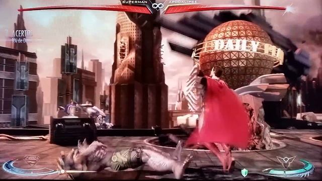 Injustice - todos os personagens - APRENDENDO A JOGAR смотреть онлайн