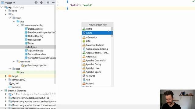 How to use scratch files in IntelliJ - Tips & Tricks #014 | Java Programmer: Tips & Tricks смотреть онлайн