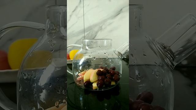 Фруктовый чай. Рецепт чая лимон? , яблоки ? , вишня ? смотреть онлайн