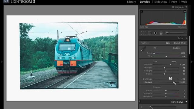 Обработка переснятой негативной плёнки в Lightroom 3.6 смотреть онлайн