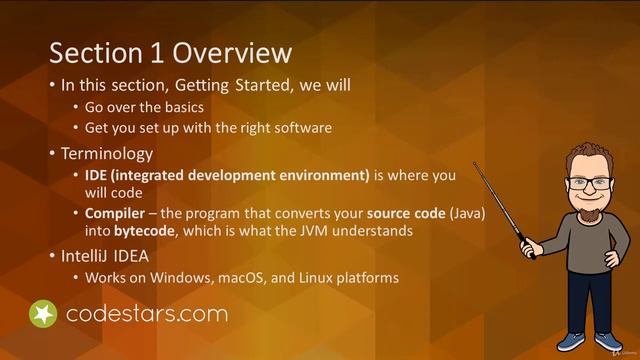 Getting started! - The Complete Java Developer Course смотреть онлайн