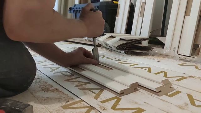 Установка светлых дверей. Мои способы и фишки монтажа. смотреть онлайн