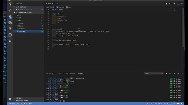 #golang #golanguage #gotr #protobuf - S22 E1 - Package encoding/gob смотреть онлайн