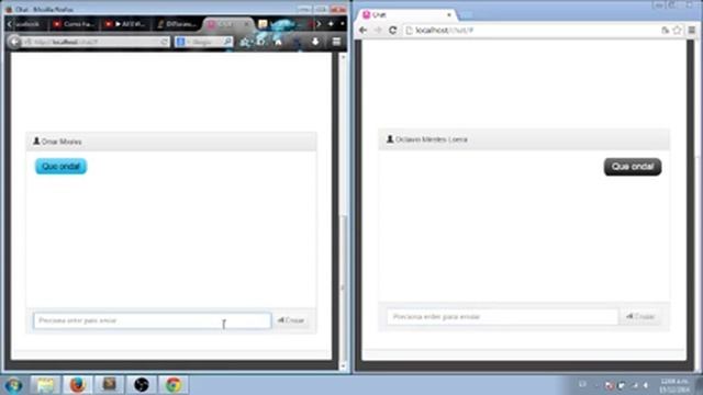 Simple Chat con Ajax, php , mysql y Jquery смотреть онлайн