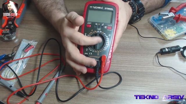 MULTİMETRE TT T-ECHNI-C PAKET AÇILIMI смотреть онлайн