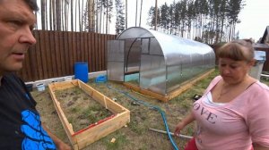 Грядки из досок своими руками. Ура лук посажен!!!