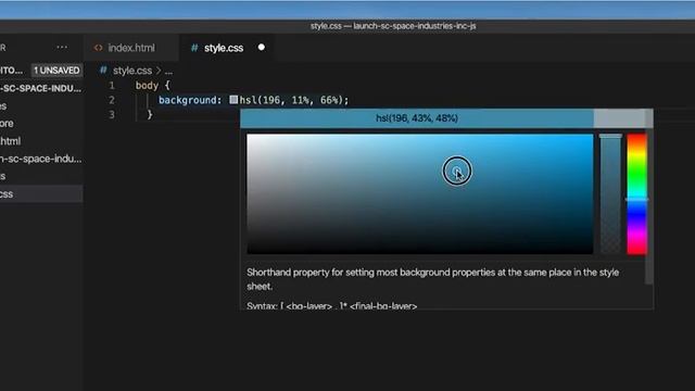 CSS Color Picker смотреть онлайн