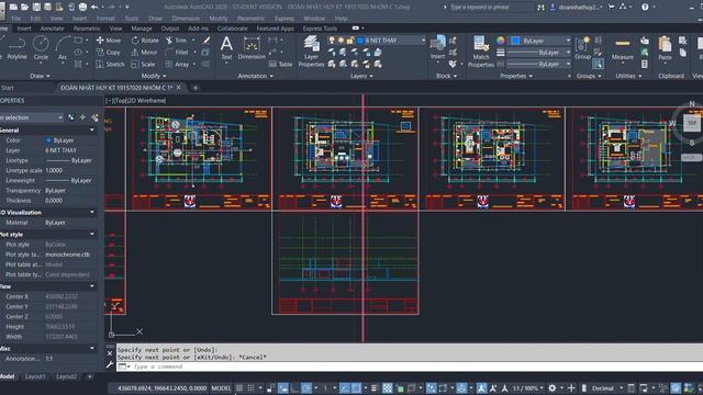 Autodesk AutoCAD 2020 STUDENT VERSION ĐOÀN NHẬT HUY MẶT ĐỨNG 1-5 смотреть онлайн