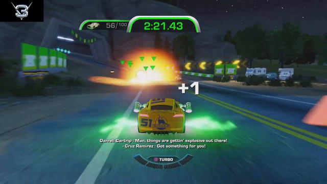 Cars 3: Driven to Win with NFS Most Wanted Pursuit Music смотреть онлайн